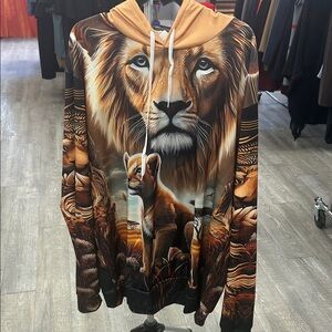Lion Graphic Hoodie